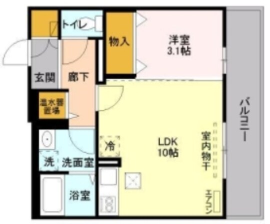 ディアコート馬橋の物件間取画像